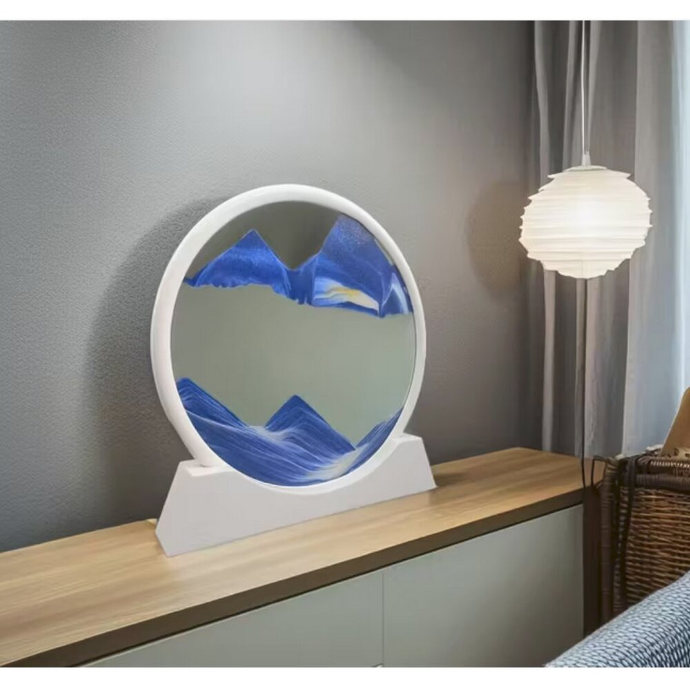 Sandscape Maker Blue Sand Art Sculpture YOU create! Great gift for any age